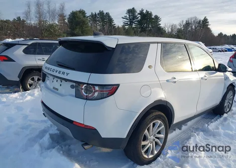 2017 Land Rover Discovery Sport Hse from USA, damaged, VIN SALCR2BG5HH679861